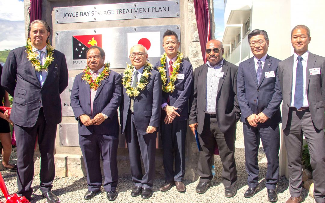 Multimillion kina Joyce Bay Sewage Treatment Facility commissioned