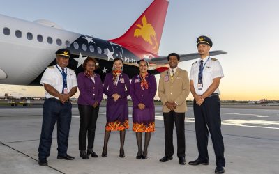 Air Niugini Airbus A220-300 Launches Inaugural Service to Sydney