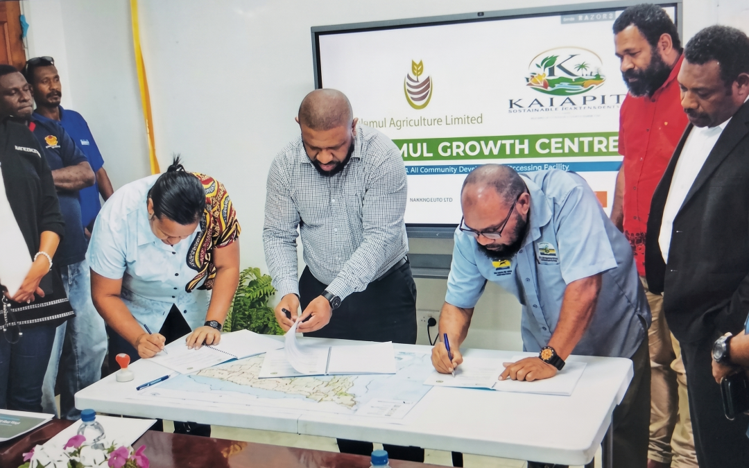 Markham District and Kumul Agriculture Partner to Establish Major Agro-Growth Hub